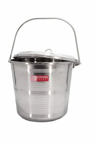 Steel Bucket W/Lid No.0 3L