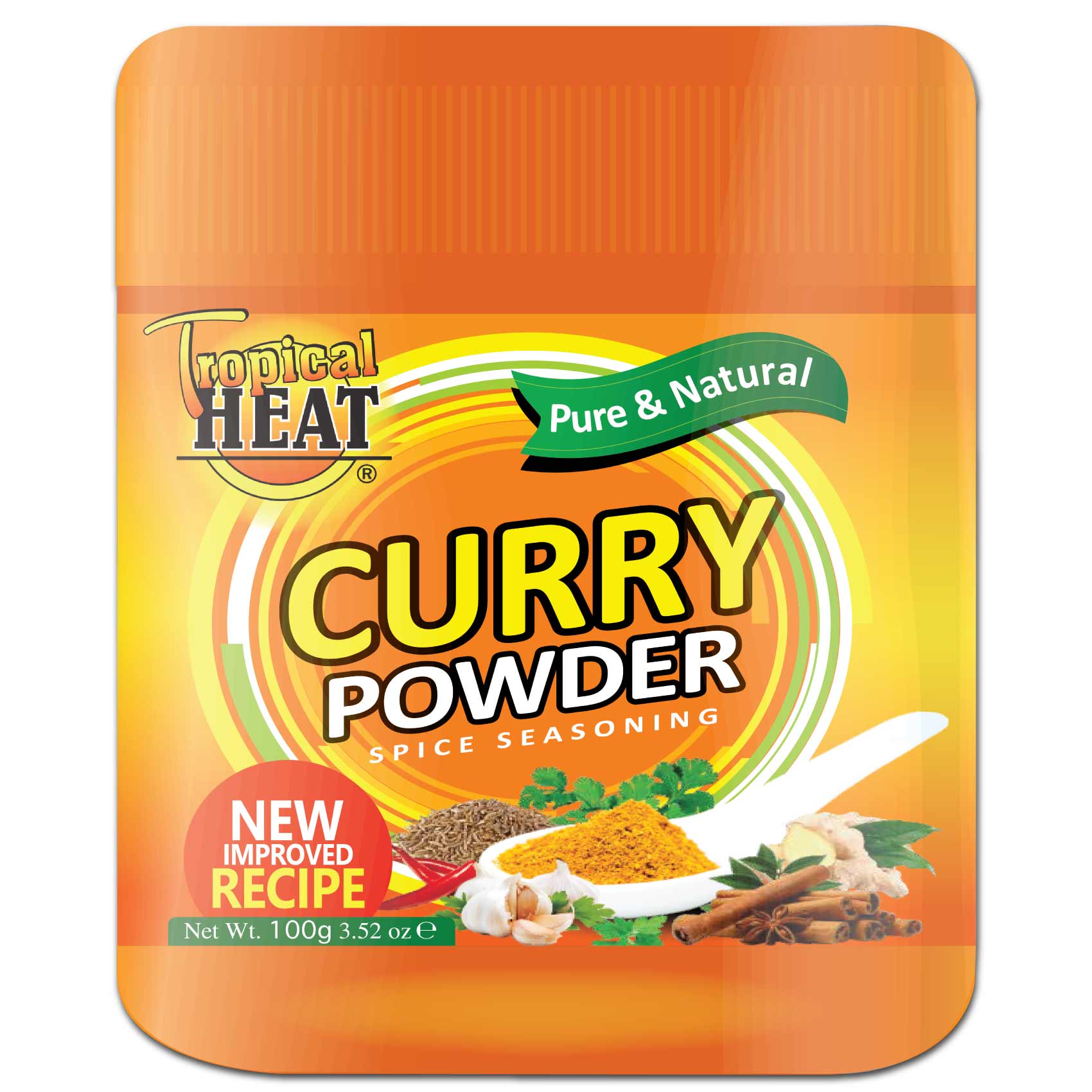 T.heat Spice Curry Powder 100Gm