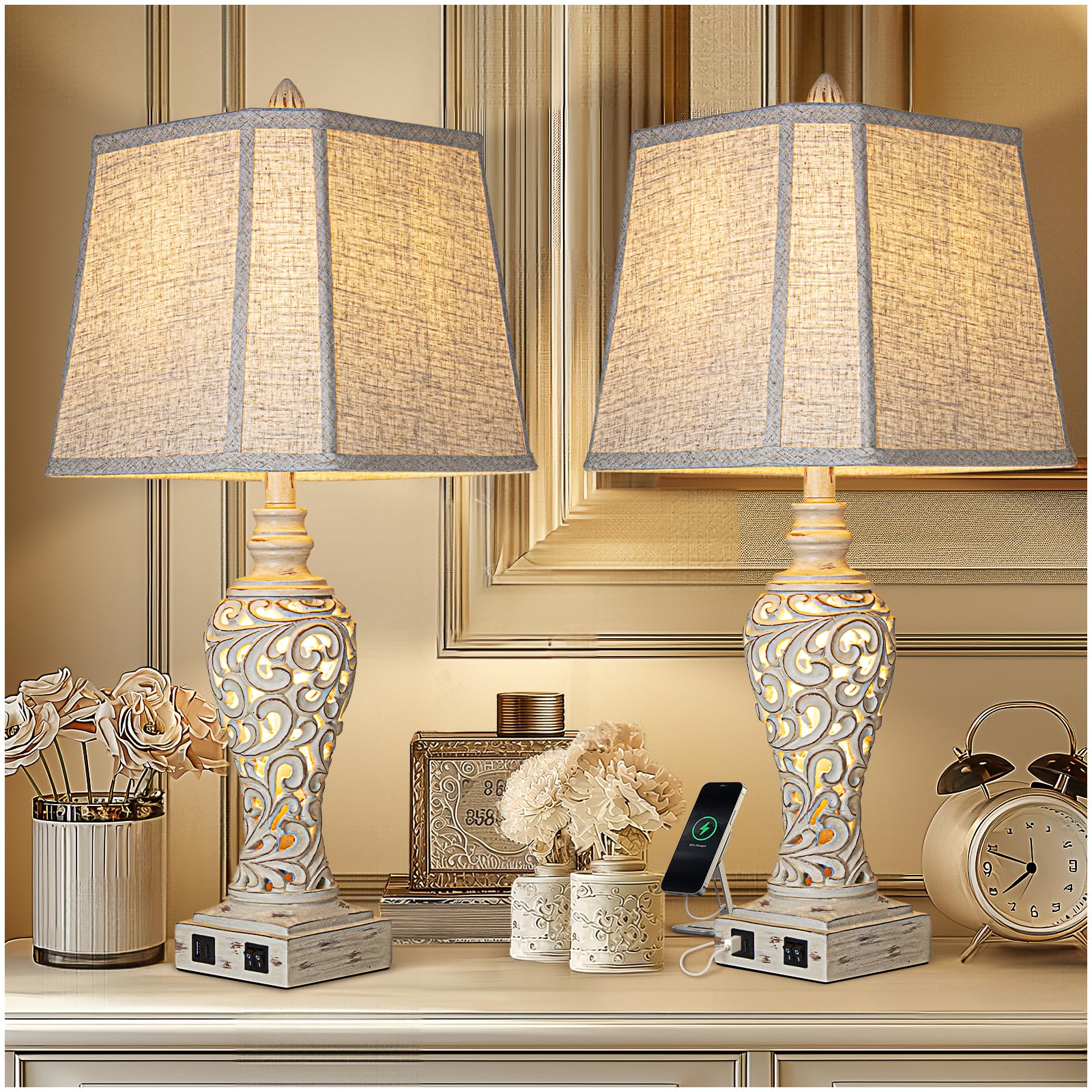 Table Lamp& Shade