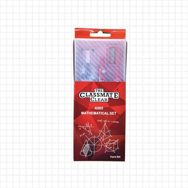 The Classmate Clear Mathematical Set A005