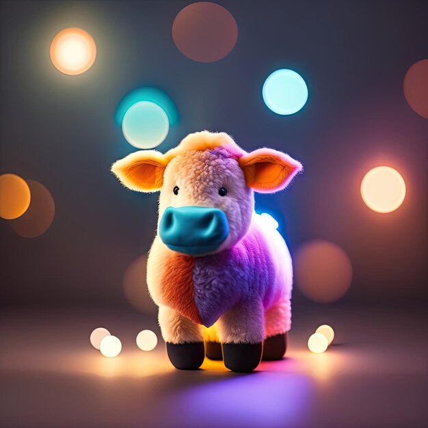 Toy Animal Cucu With Light