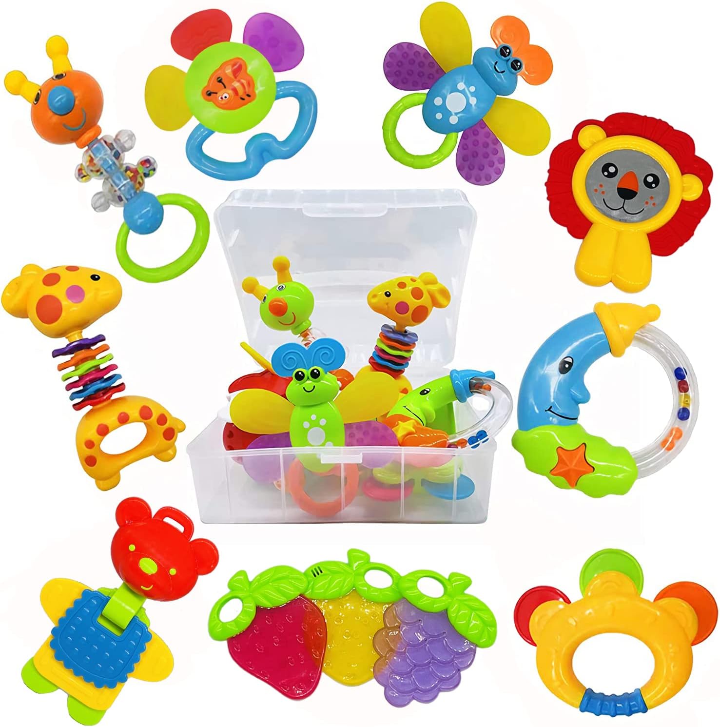 Toy Baby Rattle Set