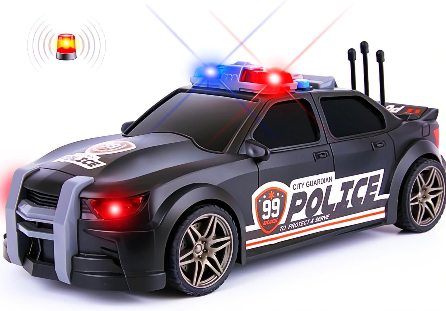 Toy Car Police Action #9717