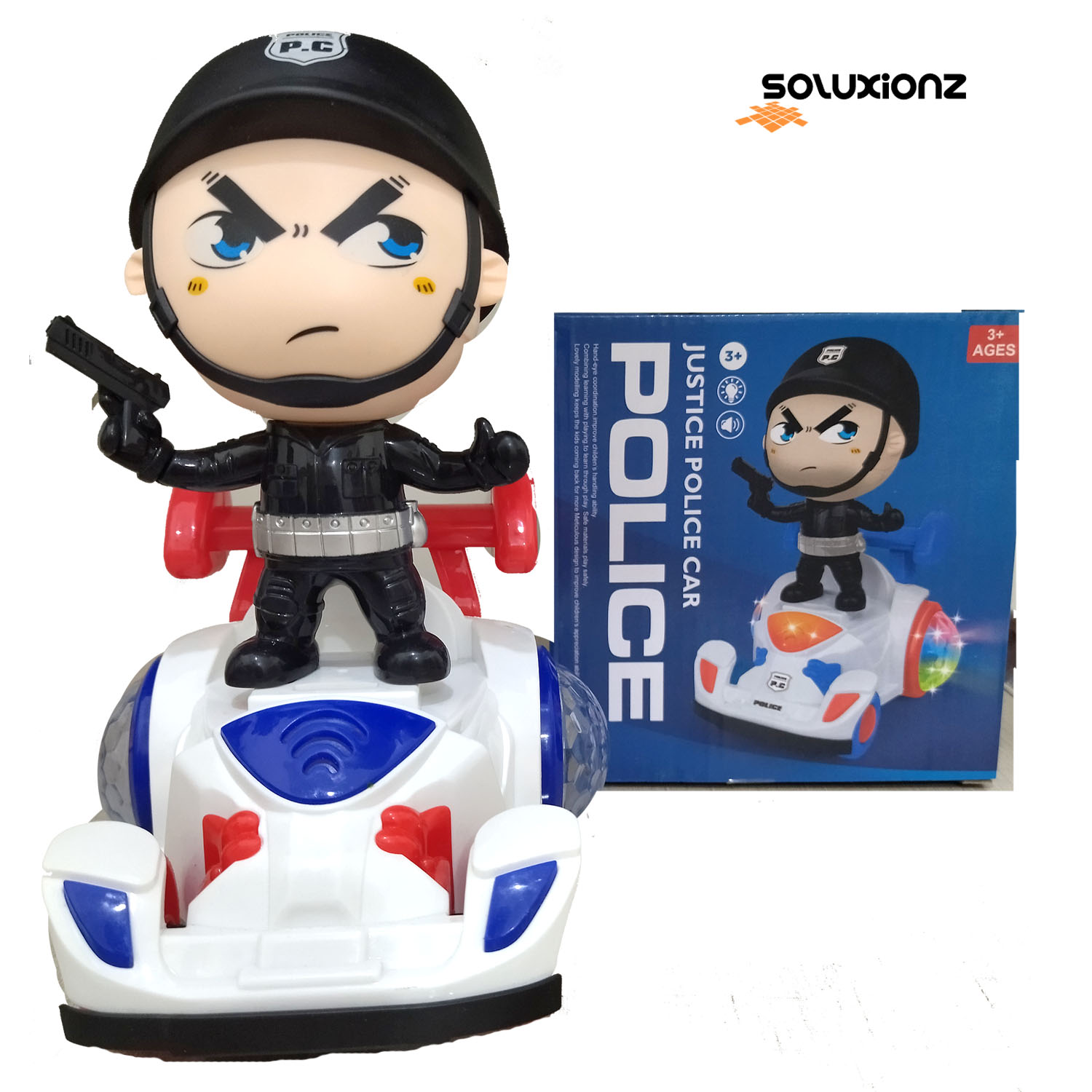Toy Car Police Justice #0561-9