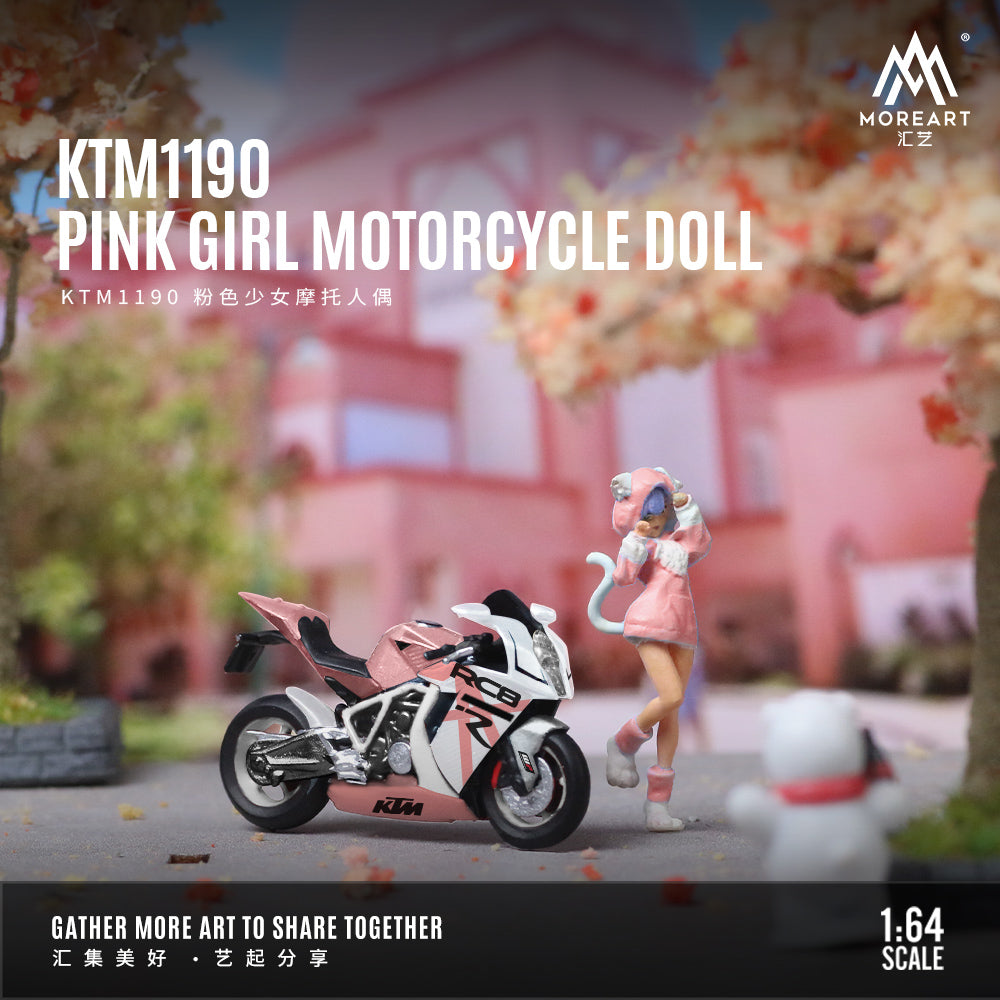 Toy Motorbike Girl No.857-16