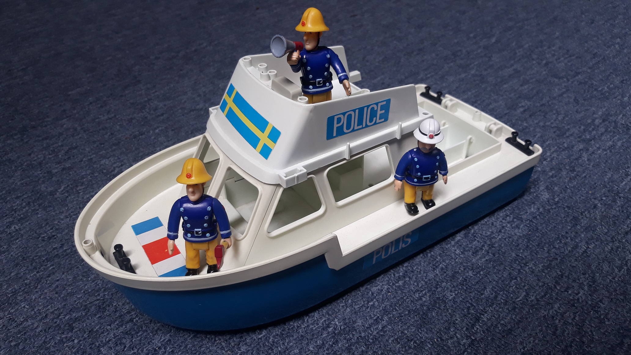Toy Police Boat No 885