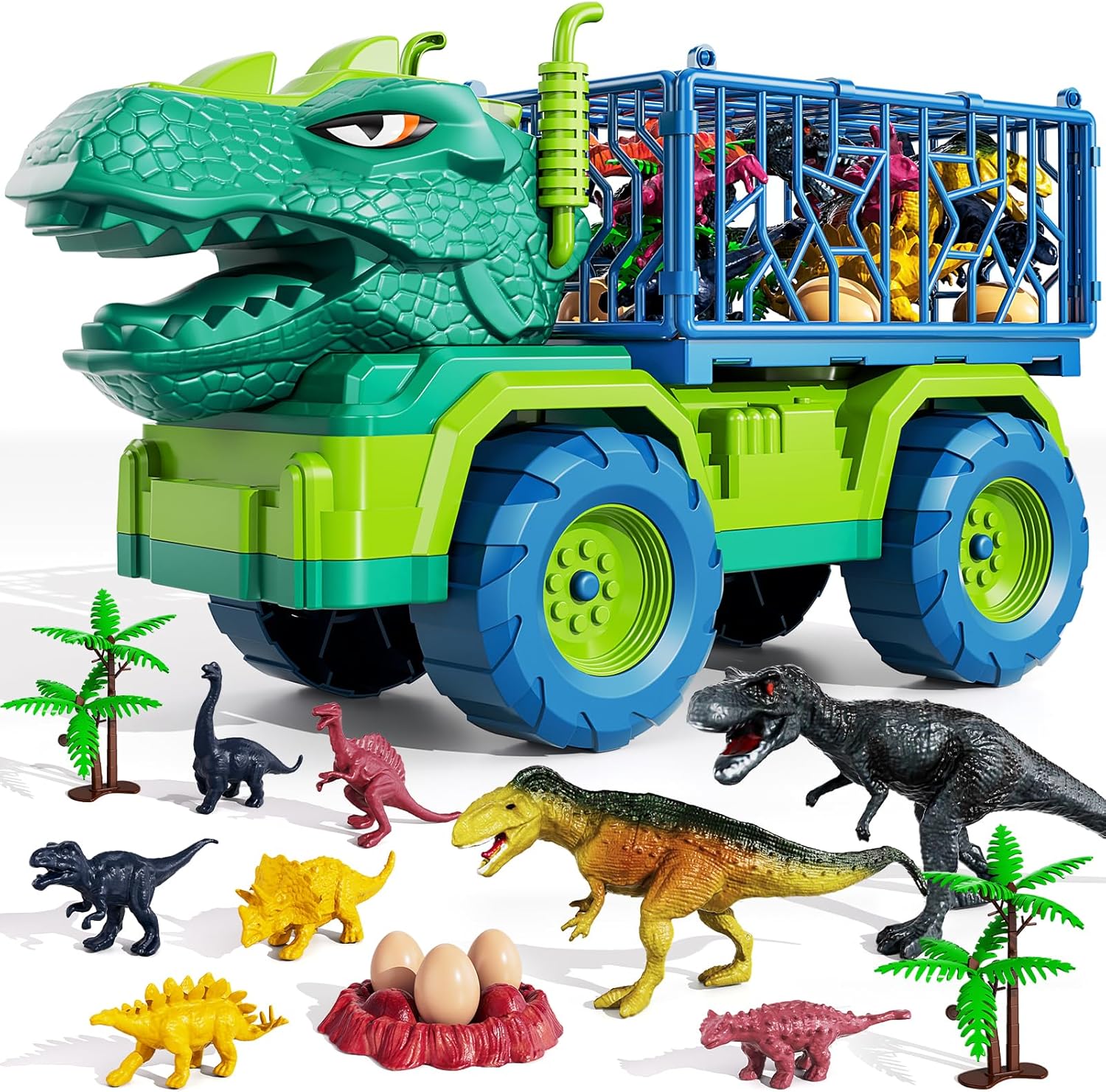 Toy Truck Dinosar