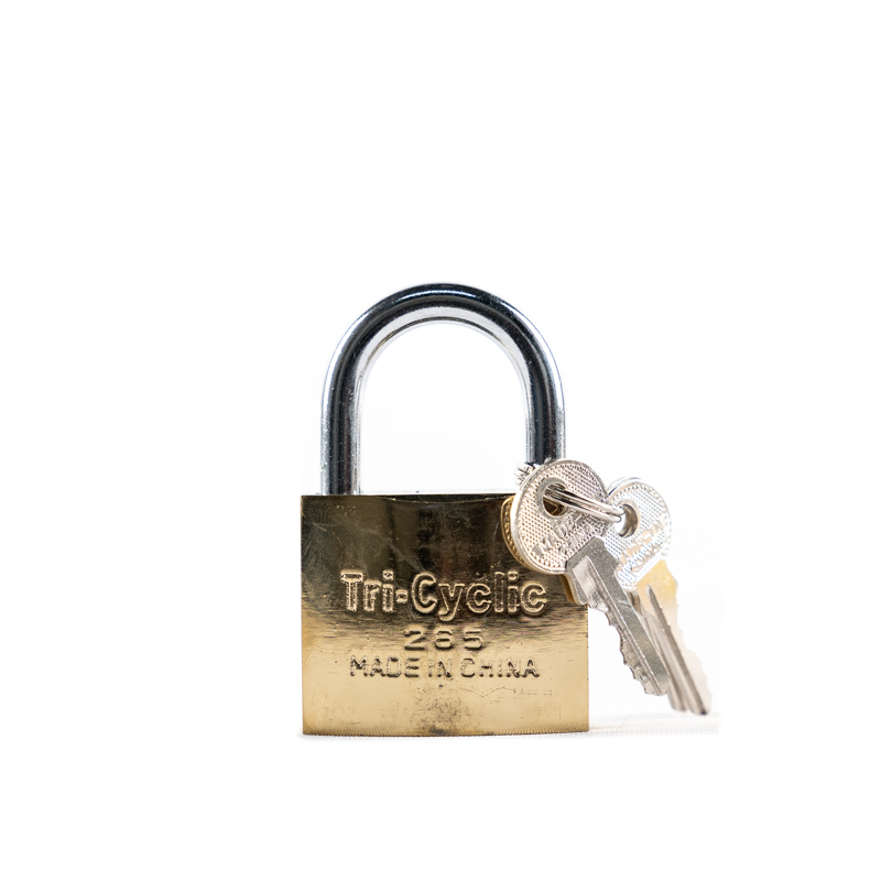 Tri-Cyclic Padlock No.265