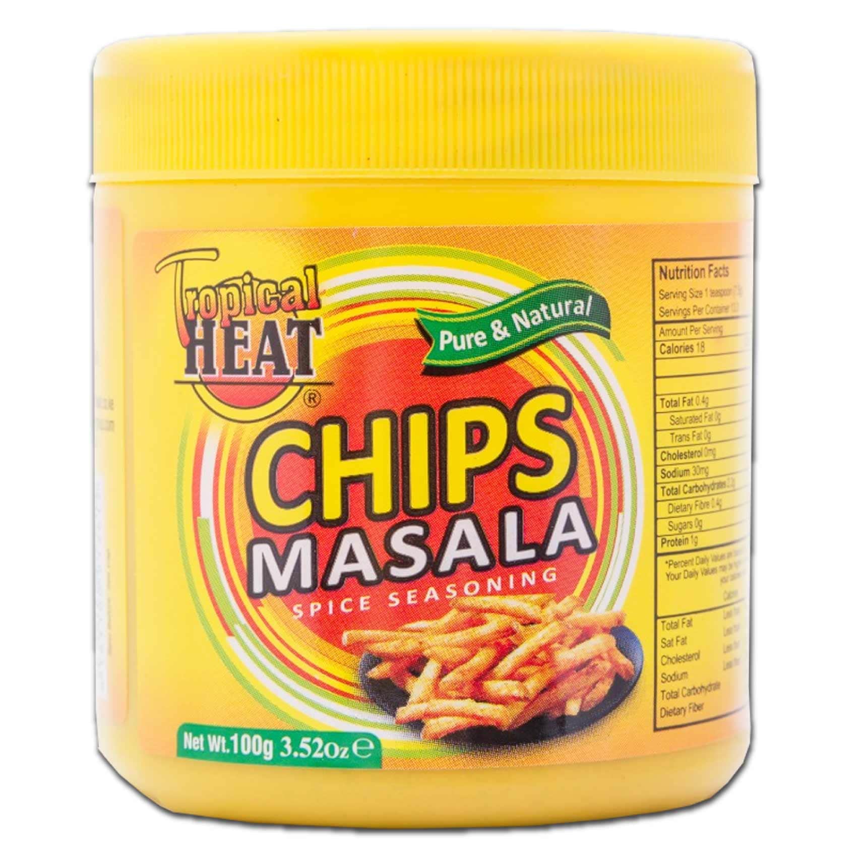 Tropical Heat Chips Masala 100G