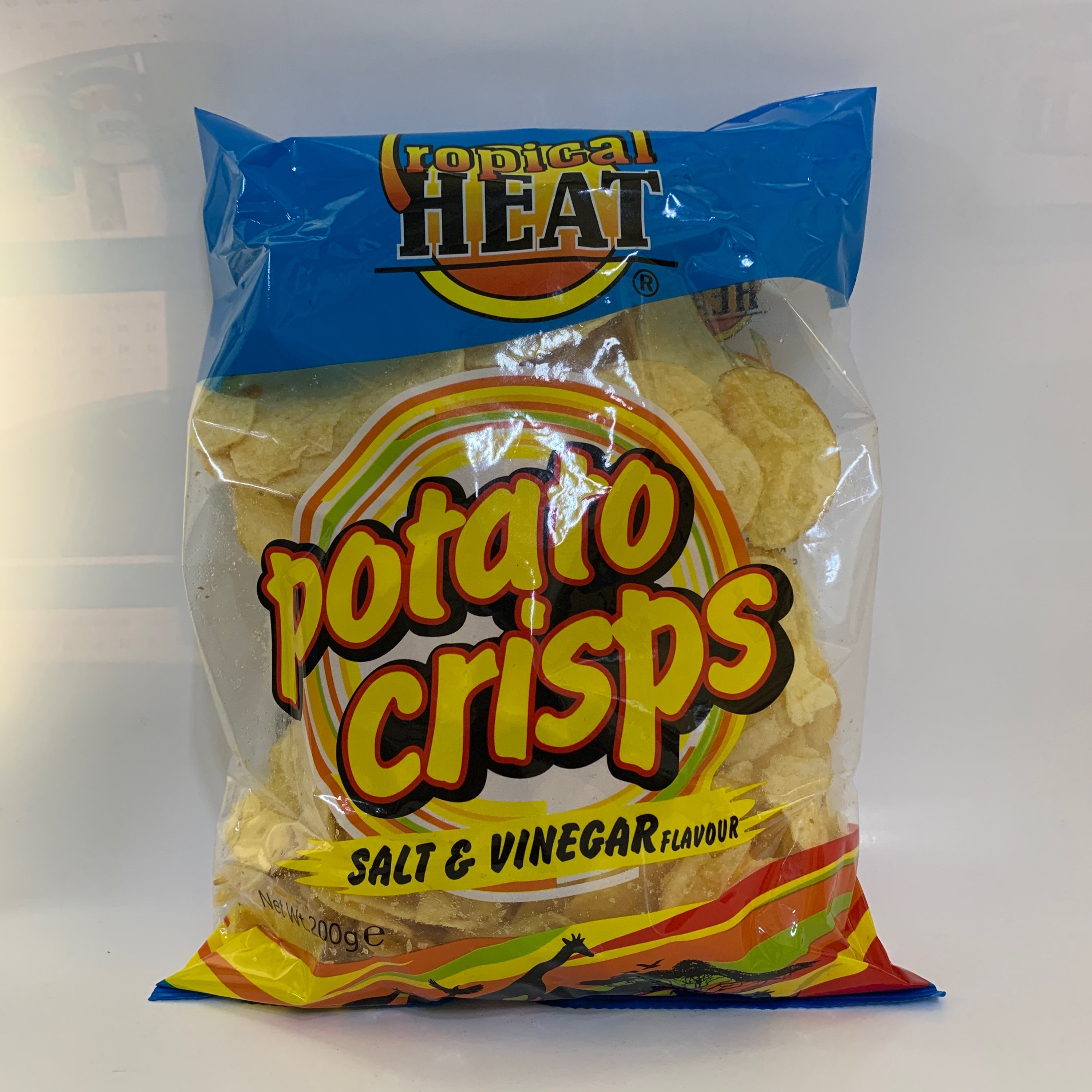 Tropical Heat Crisps Salt&Vinegar 200Gms