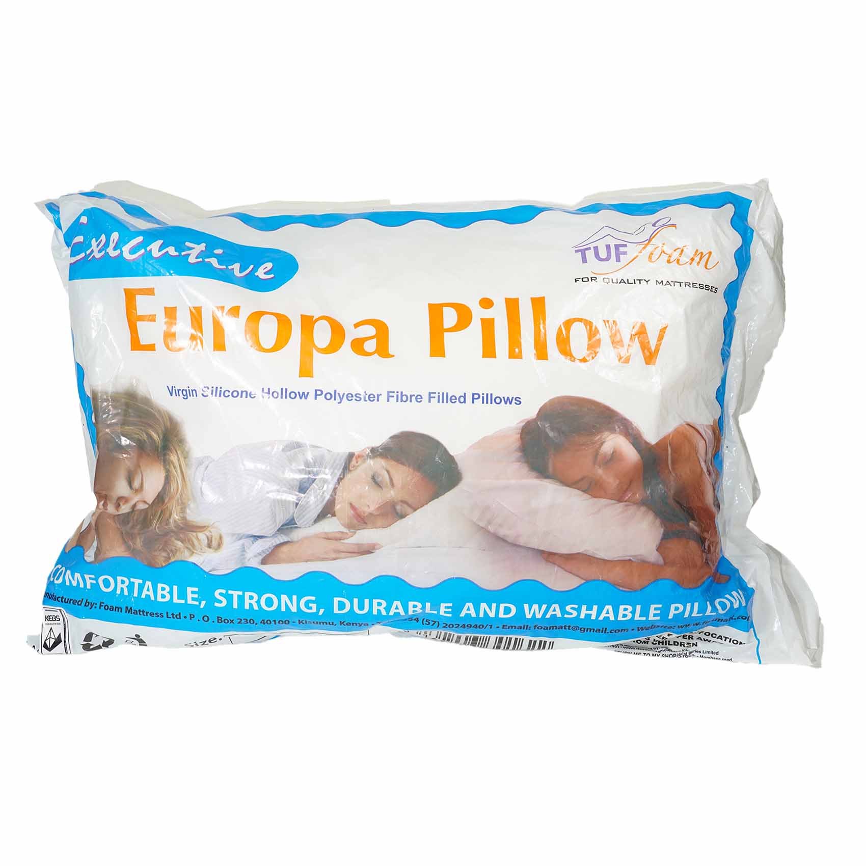 Tuffoam Europa Pillow