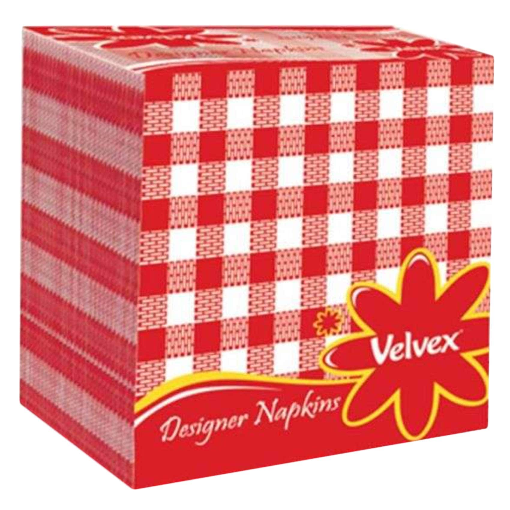Velvex Red Designer Serviettes