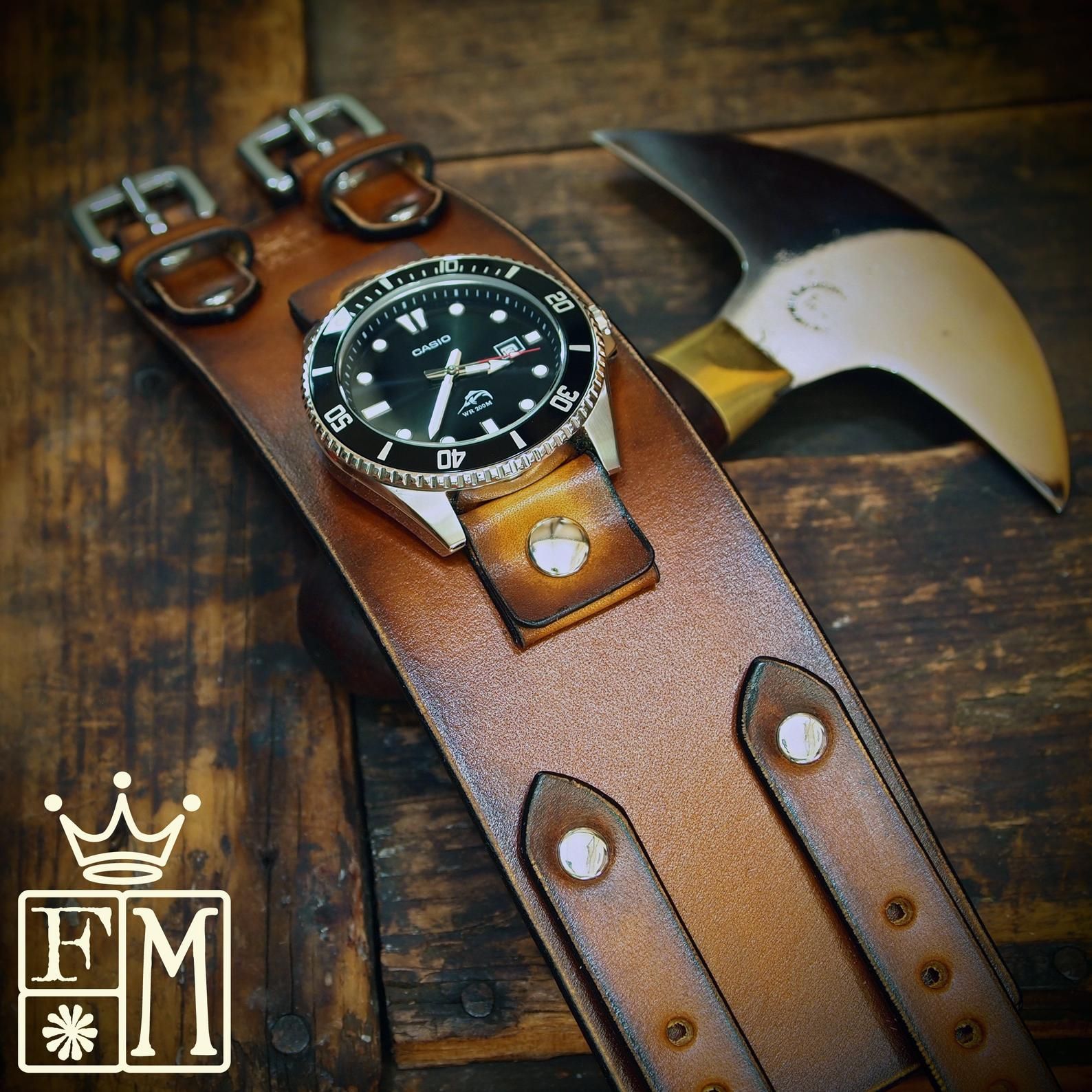 Vandross Wrist Watch-Leather