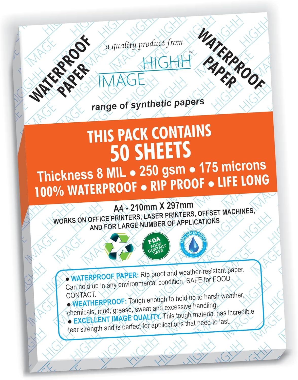 Waterproof Paper Frame No.318