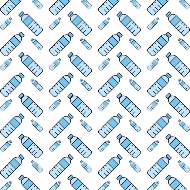 Water Bottle Pattern No.8205