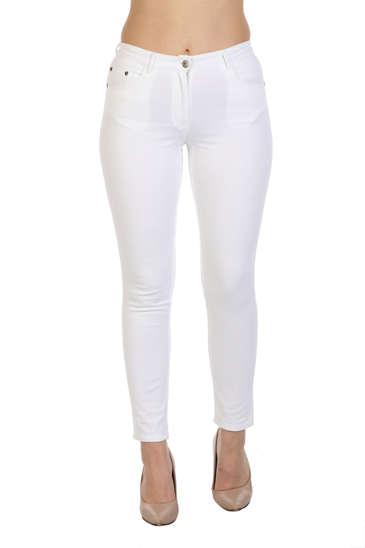 Women Pant White