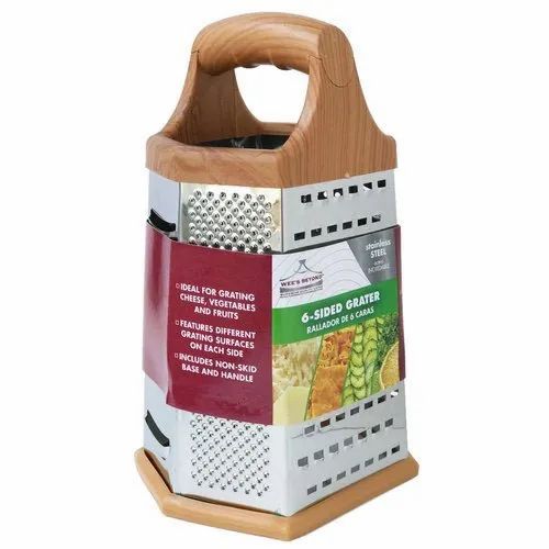 Wood/H Grater6 Side 9Inch