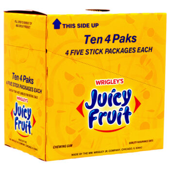 Wrigley's Juicy Fruit 4.8G 4 Pellets