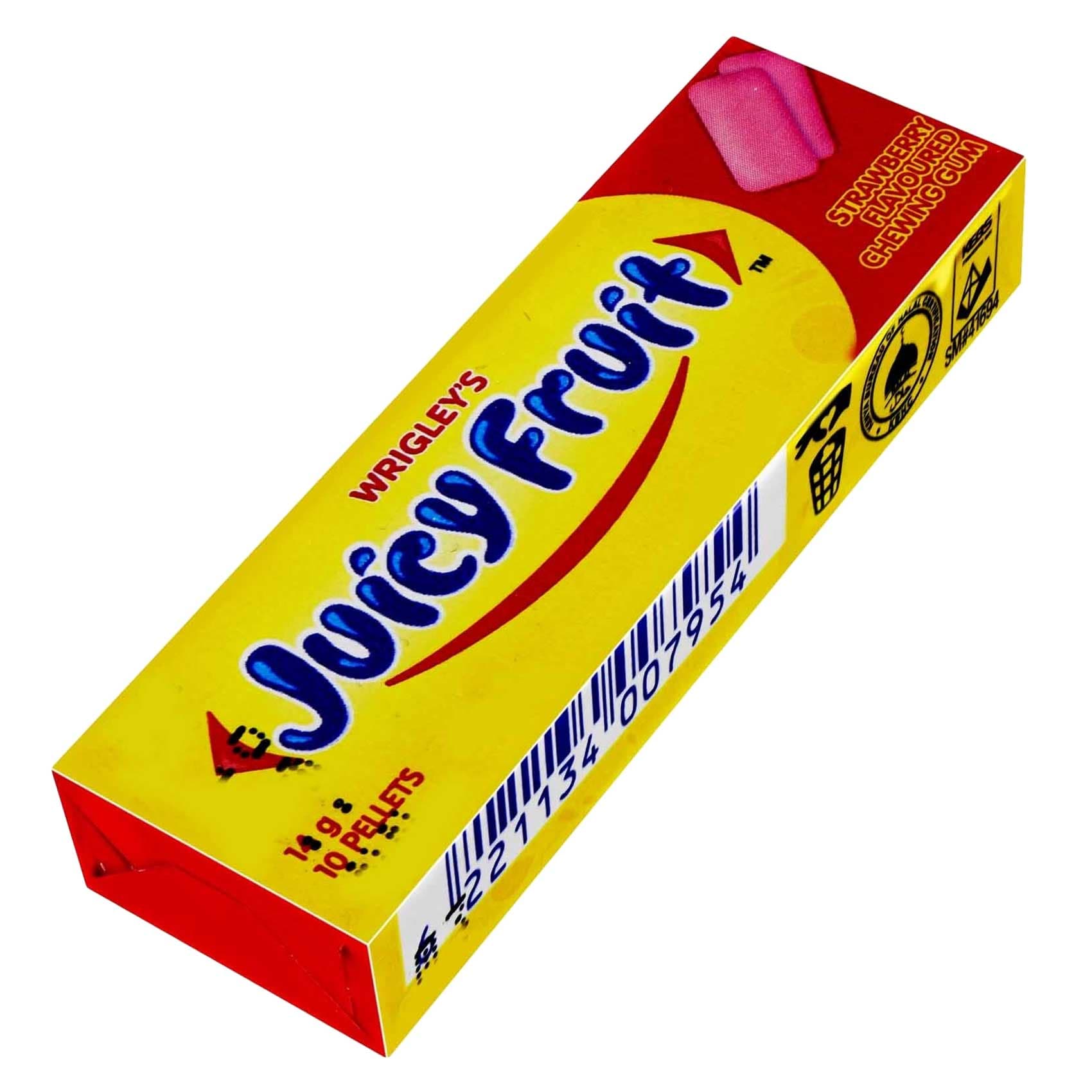 Wrigleys Juicy Fruit 14G 10Pellets