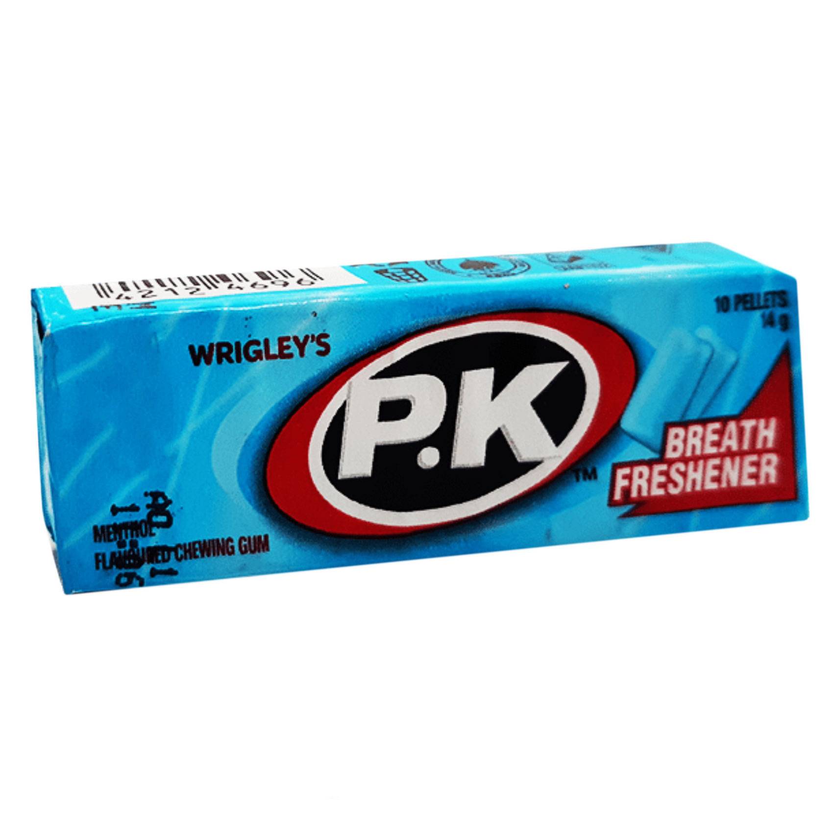 WRIGLEYS P.K MENTHOL 10s