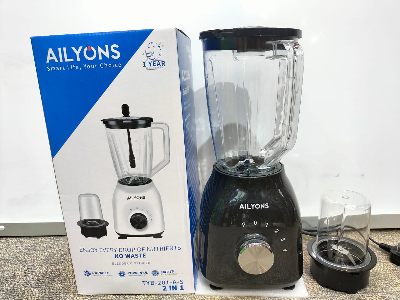 Ailyons 2In1 Blender Tyb-201-A-S