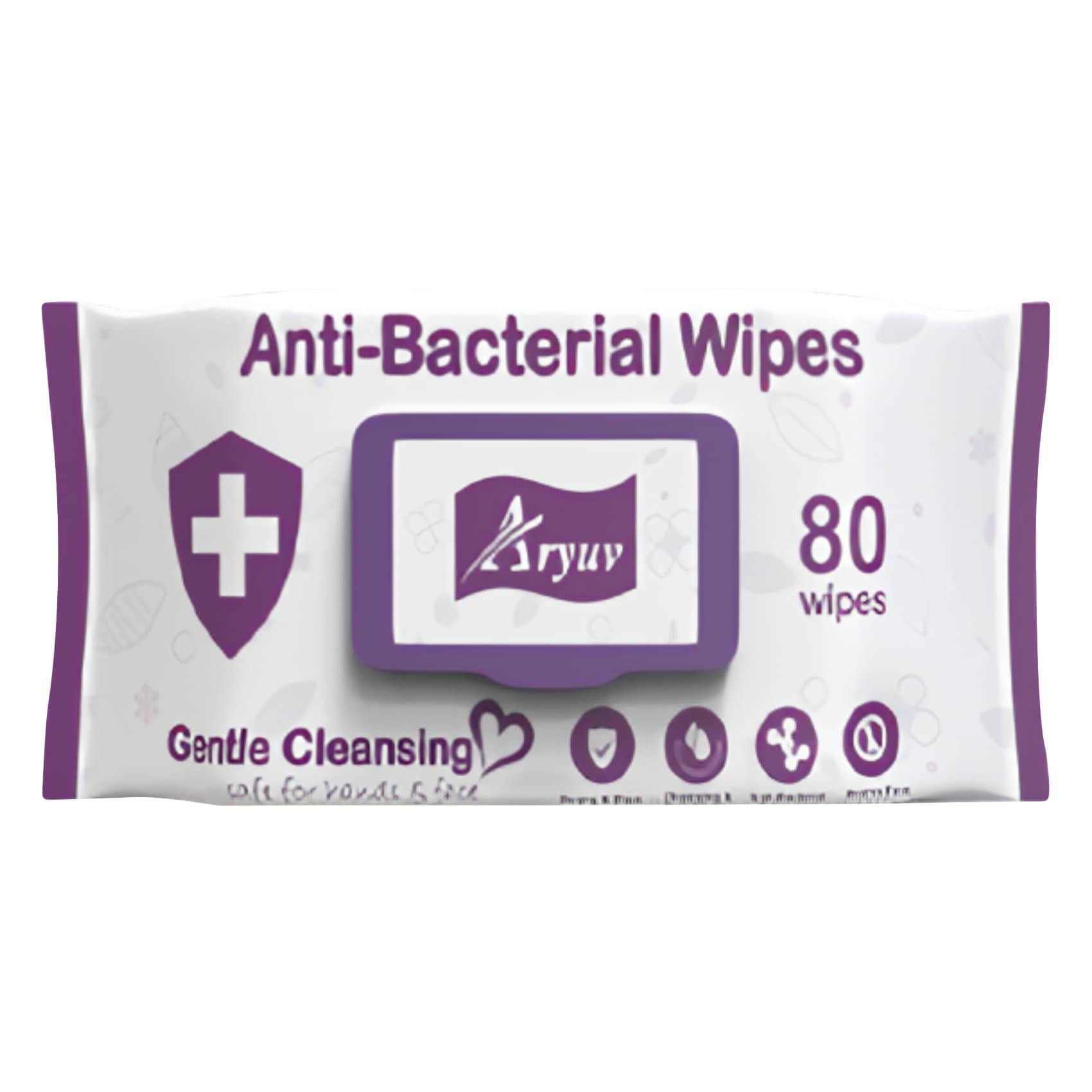 Aryuv Anti-Bacterial Wipes 10Pcs