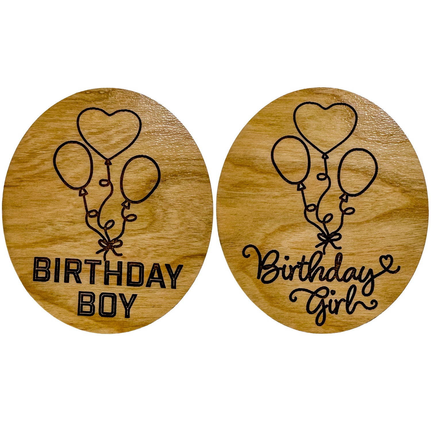 Birthday Print Badge Boy/Girl