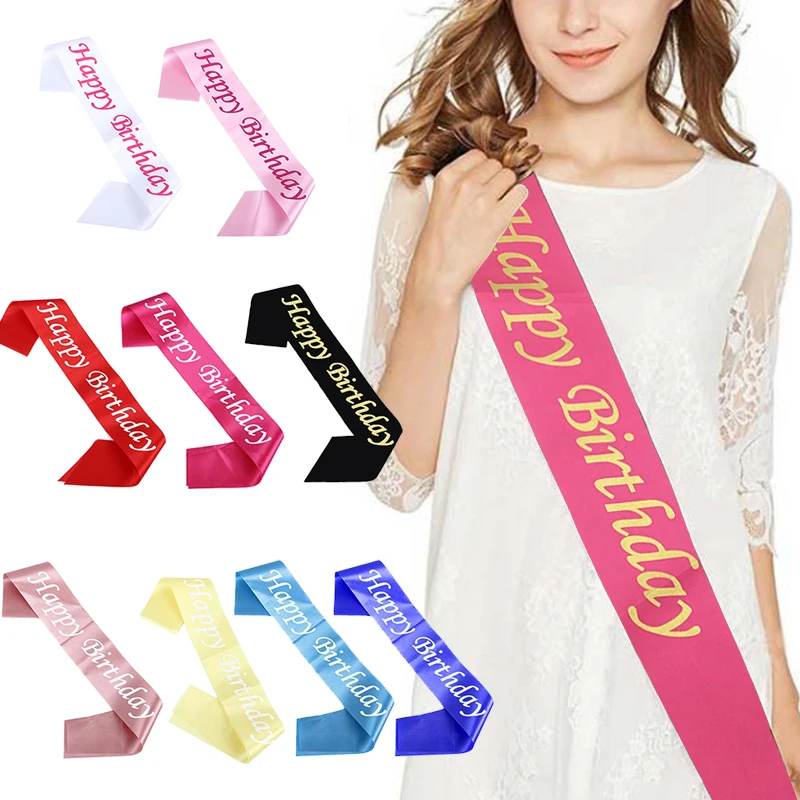 Birthday Sash/Usher