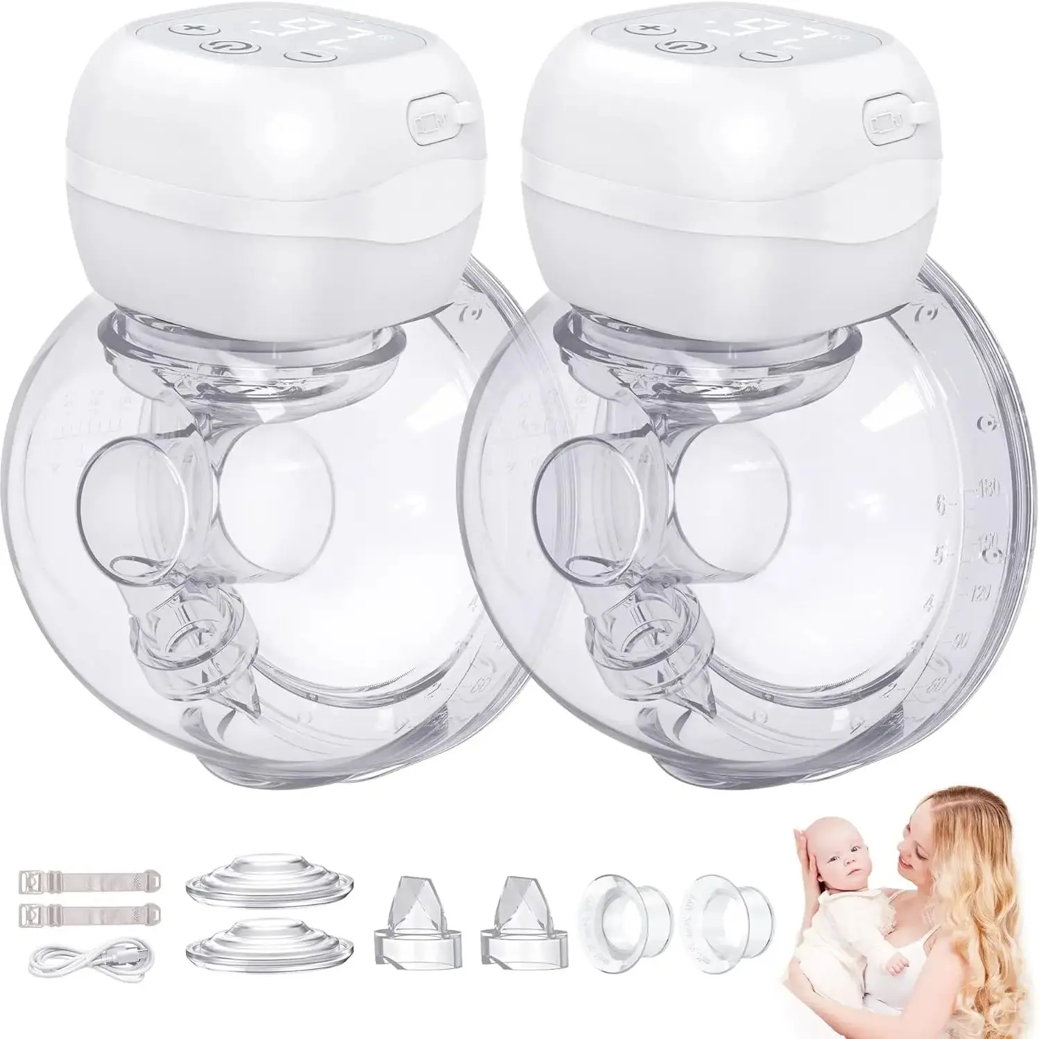 Breast Pump W/One 4 Oz W/Neck No.45607