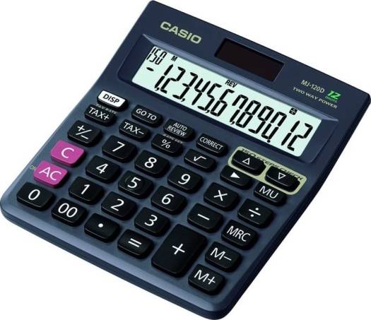 Calculator Casio Mj-120T-W