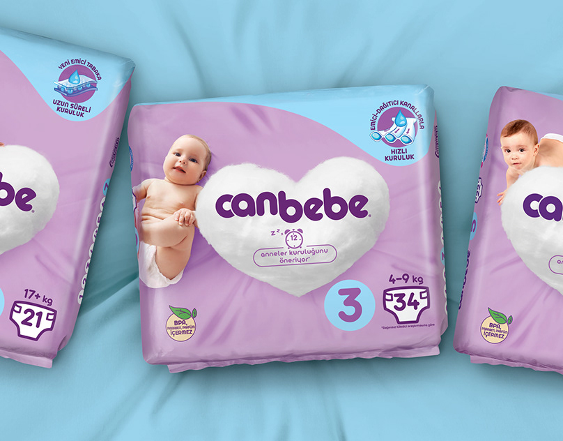 Canbebe Diapers Std Midi-3 11S