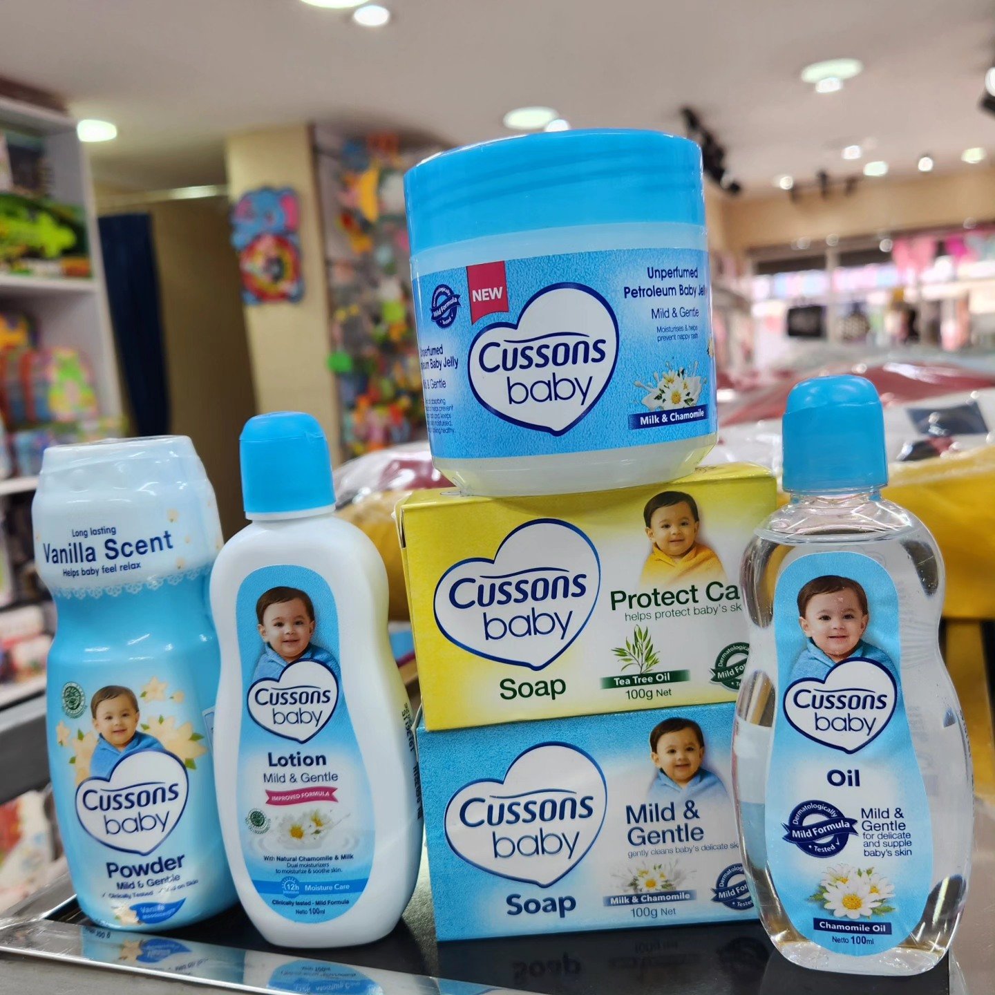 Cussons Baby Jelly Blue/Pink 200Ml