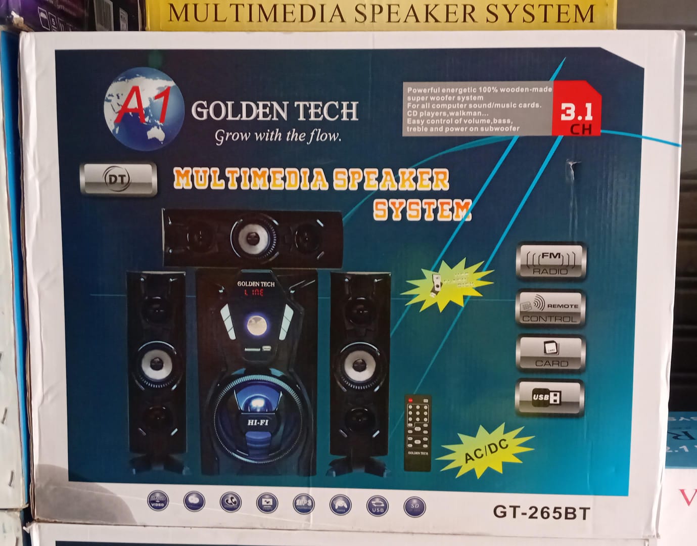 Golden Tech Woofer Gt-555