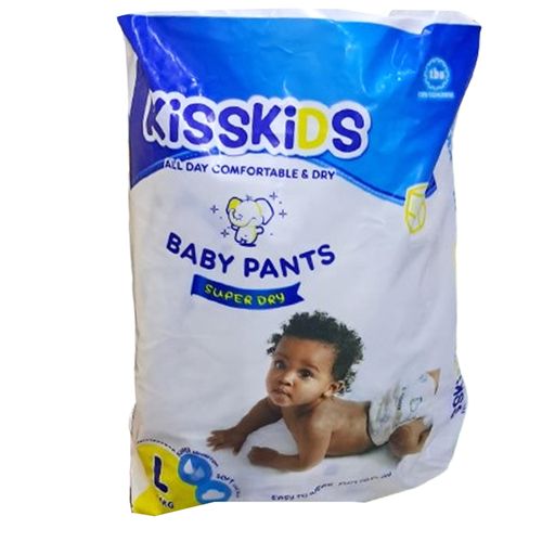 Kisskids Baby Pants Large 9-14Kg 8Pcs