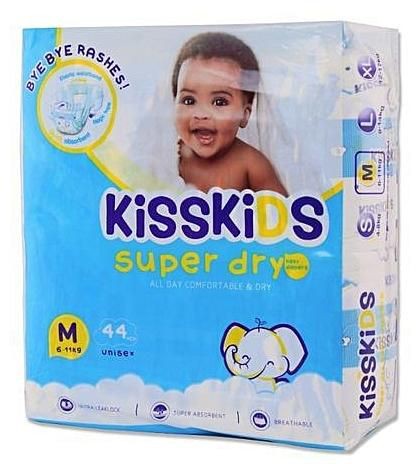 Kisskids Gold Lb Green 48Pcs Small 3-6Kg