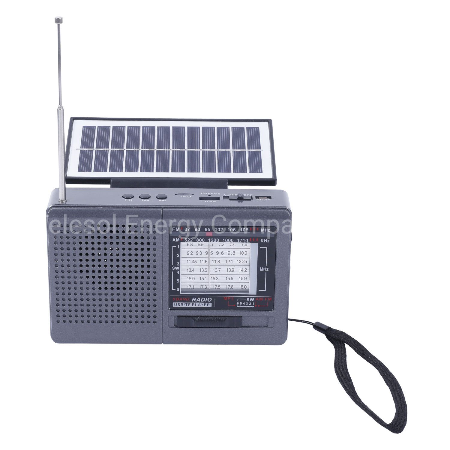 M-Luck Solar Fm Radio With Bluetooth St-B29