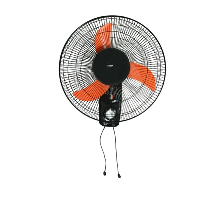 Mika Wall Fan Orange& Blk Mfw181Ob