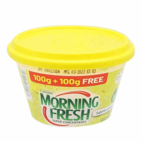Morning Fresh D/Wash 100G+100G Free