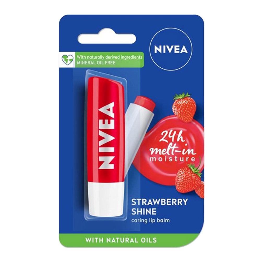 Nivea Lip Balm 4.8G Ass.