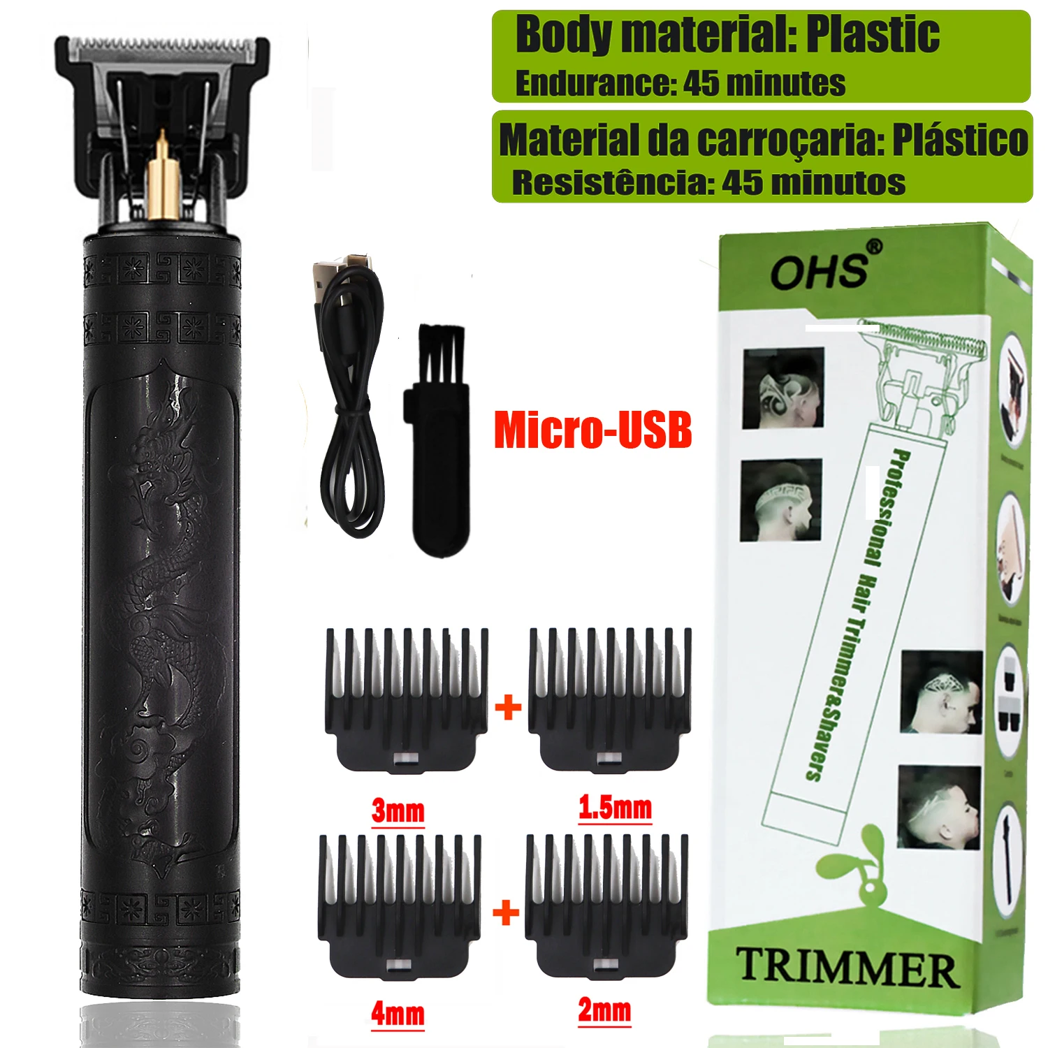 Ohms Hair Clipper 0T-999