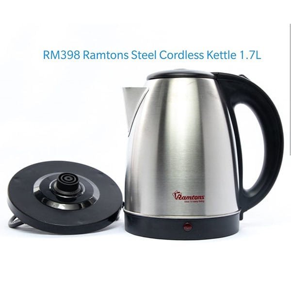 Ramtons S/S Cordless Kettle 1.7L Rm/398