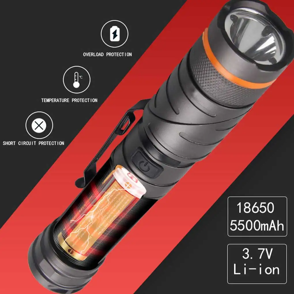 Rechargeable Torch Ld-8606/Yej905