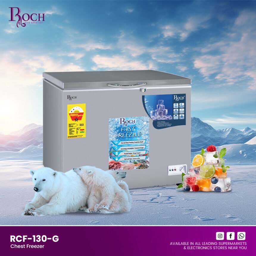 Roch Chest Freezer Mdl.rcf-130-G