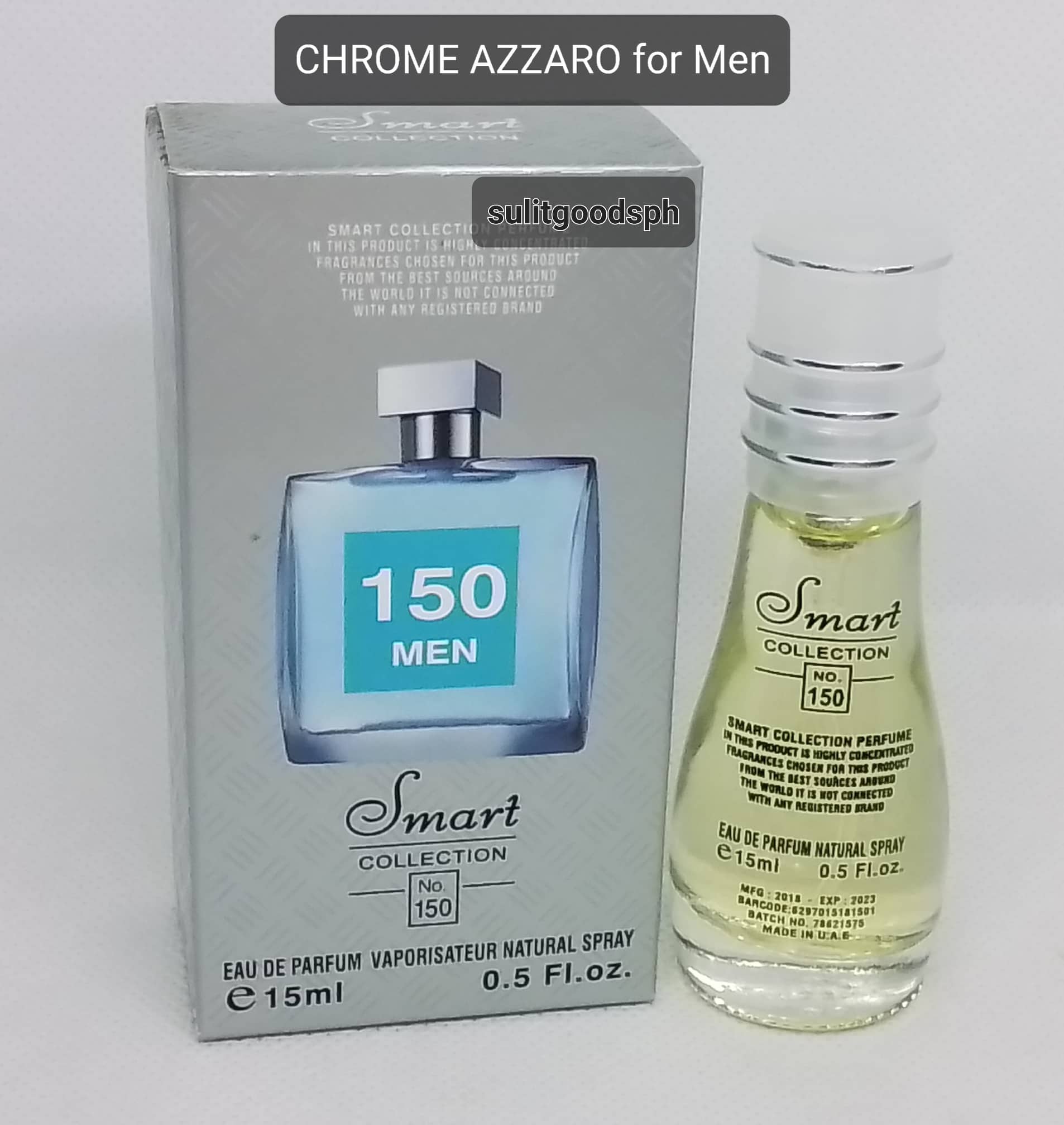 Spray Perfume Smart Coll. Pour Homme 150Ml.