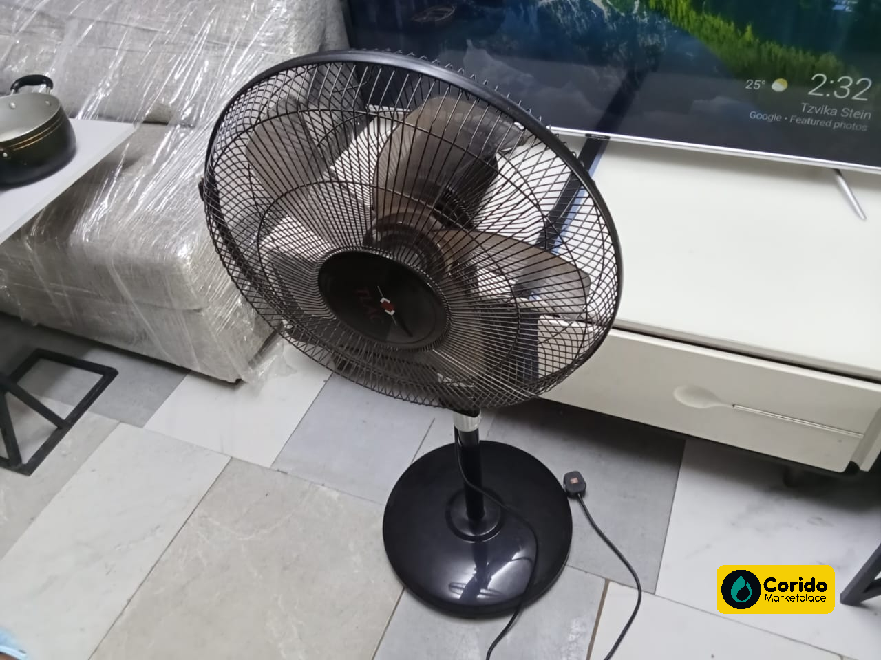 Tlac Stand Fan 16'' Tlac090 Double Blade