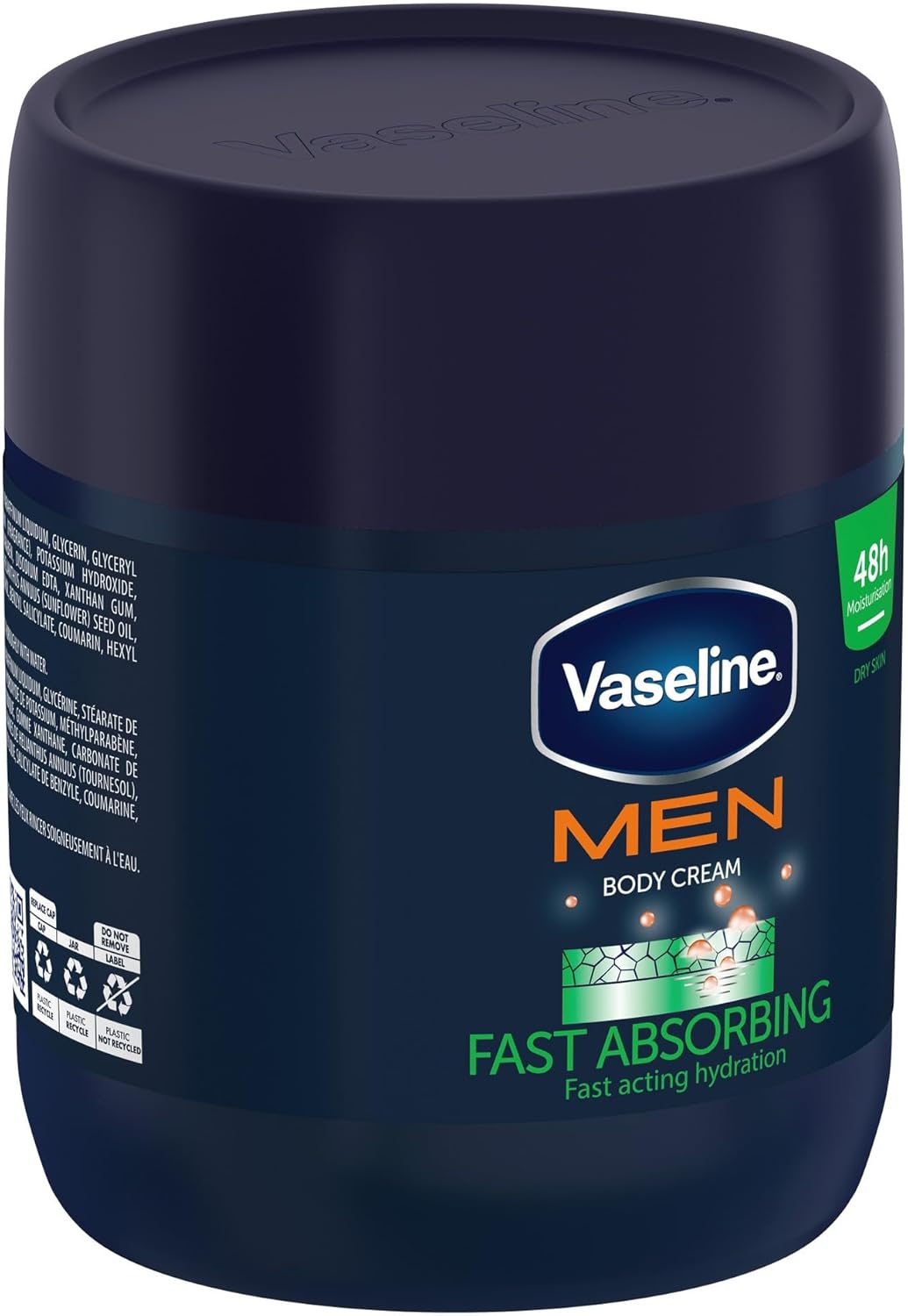 Vaseline Lt. Men Fastabsorb. 400Ml
