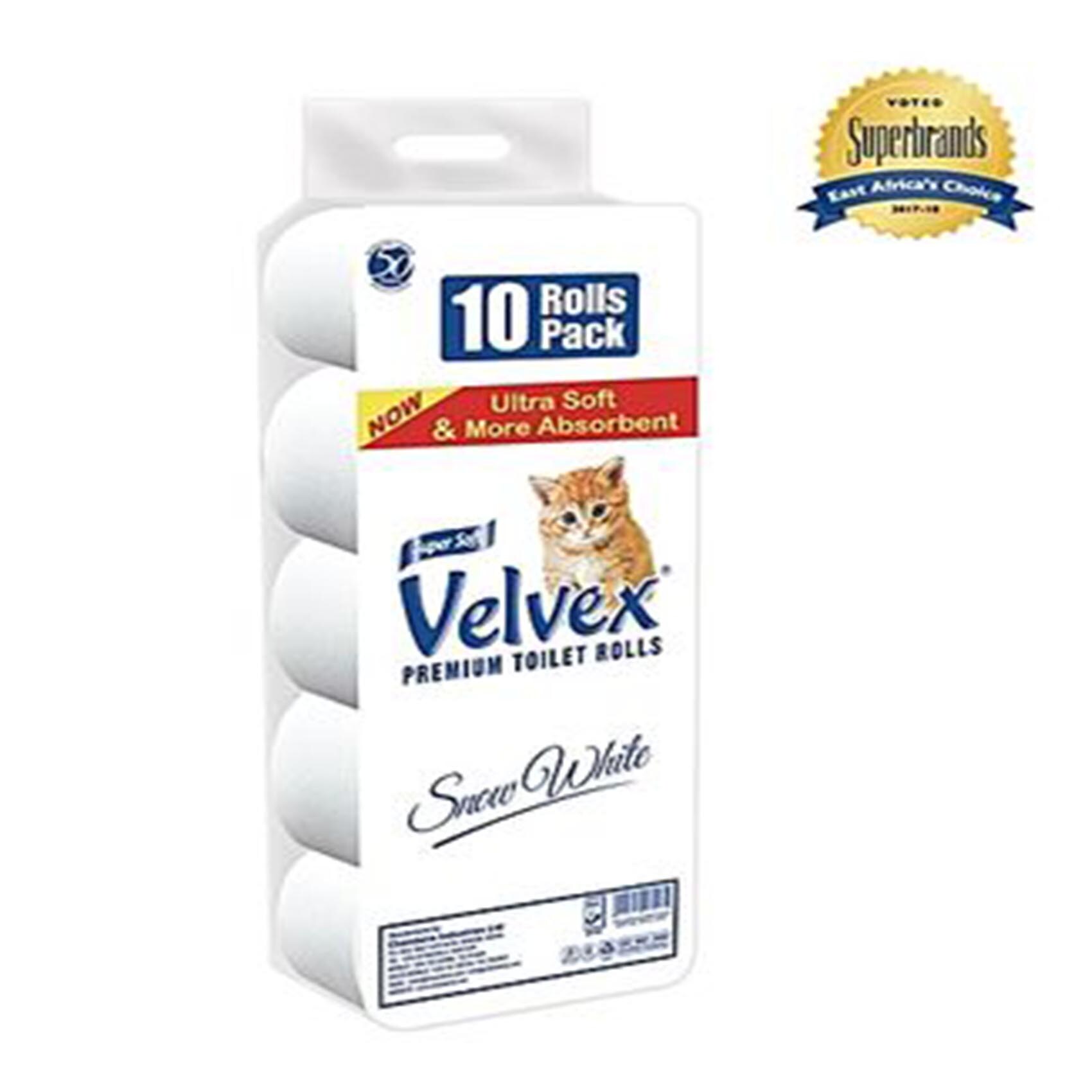 Velvex Toilet Balls White (5S)