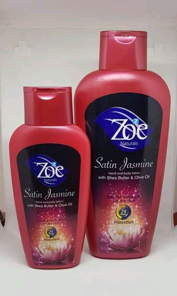 Zoe Satin Jasmine Shea Butter/Olive Oil 600Ml