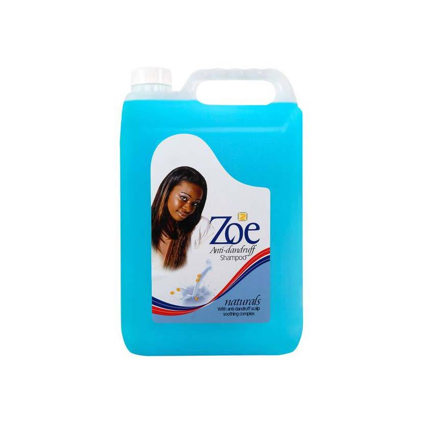 zoe anti-dandruff shampoo 5ltrs