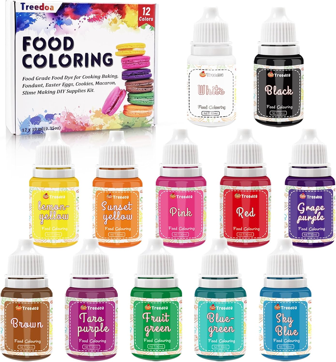 Assorted Food Colour 10G